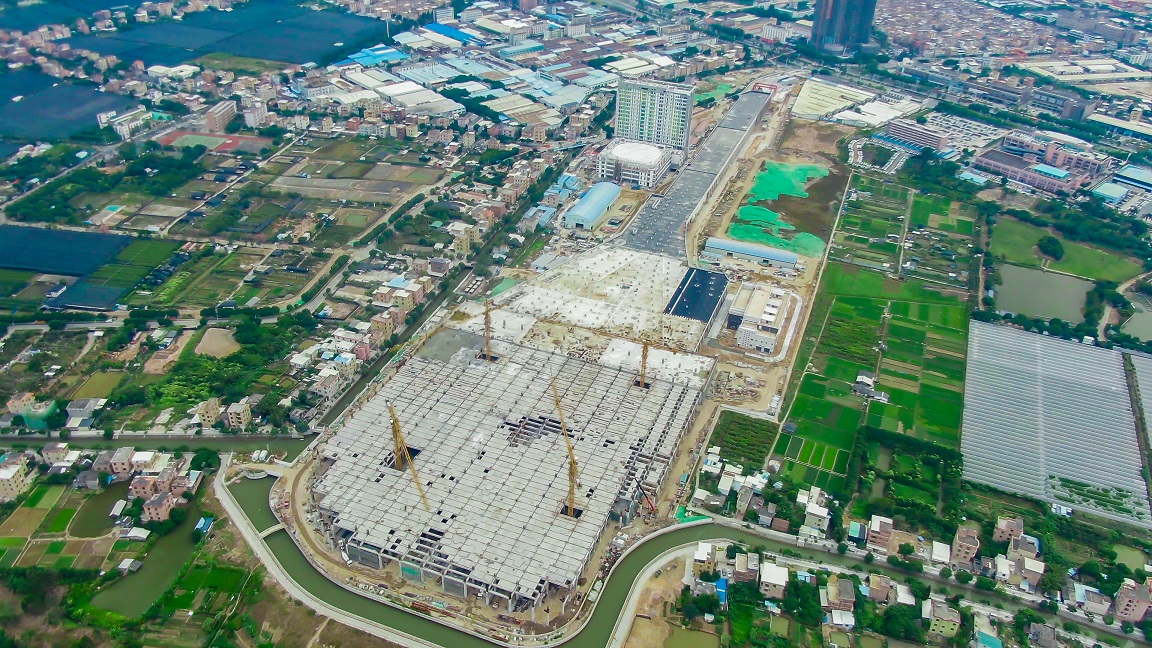 粤港澳大湾区首条时速160公里的地铁线路！广州地铁十八号线陇枕停车场成功接车