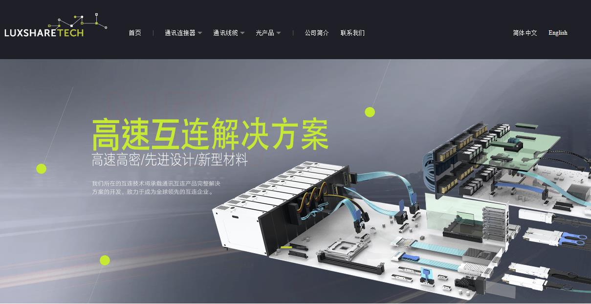 东莞立讯技术有限公司高速背板连接器项目总投资 20000.0万元