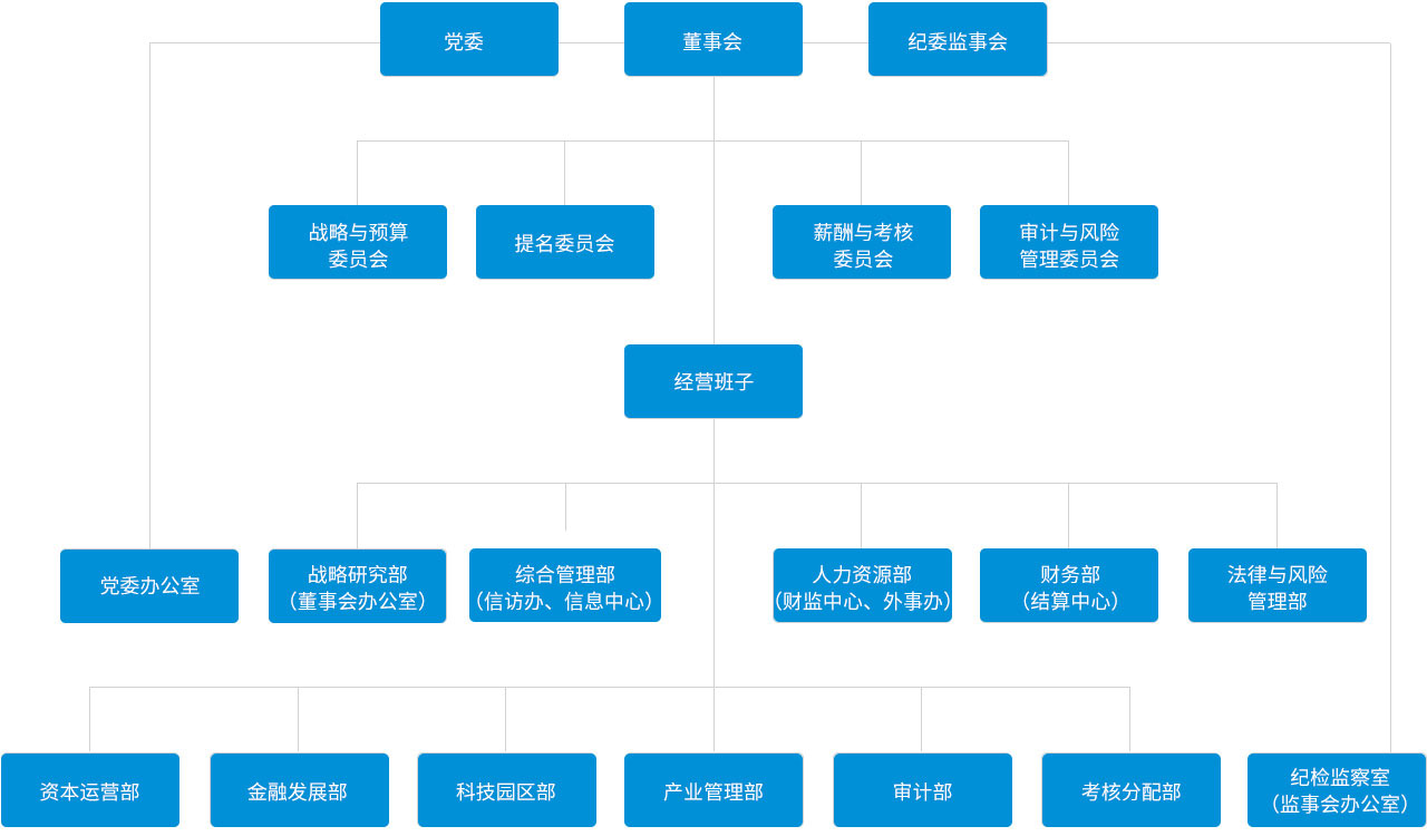 深投控组织架构